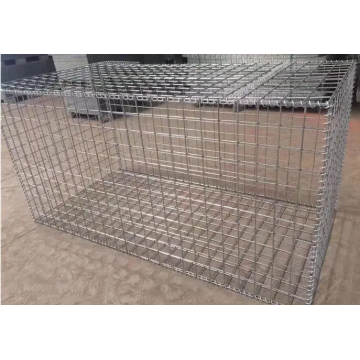 Spawany pudełko gabion/oporowe ściany ocynkowane pudełko gabionowe